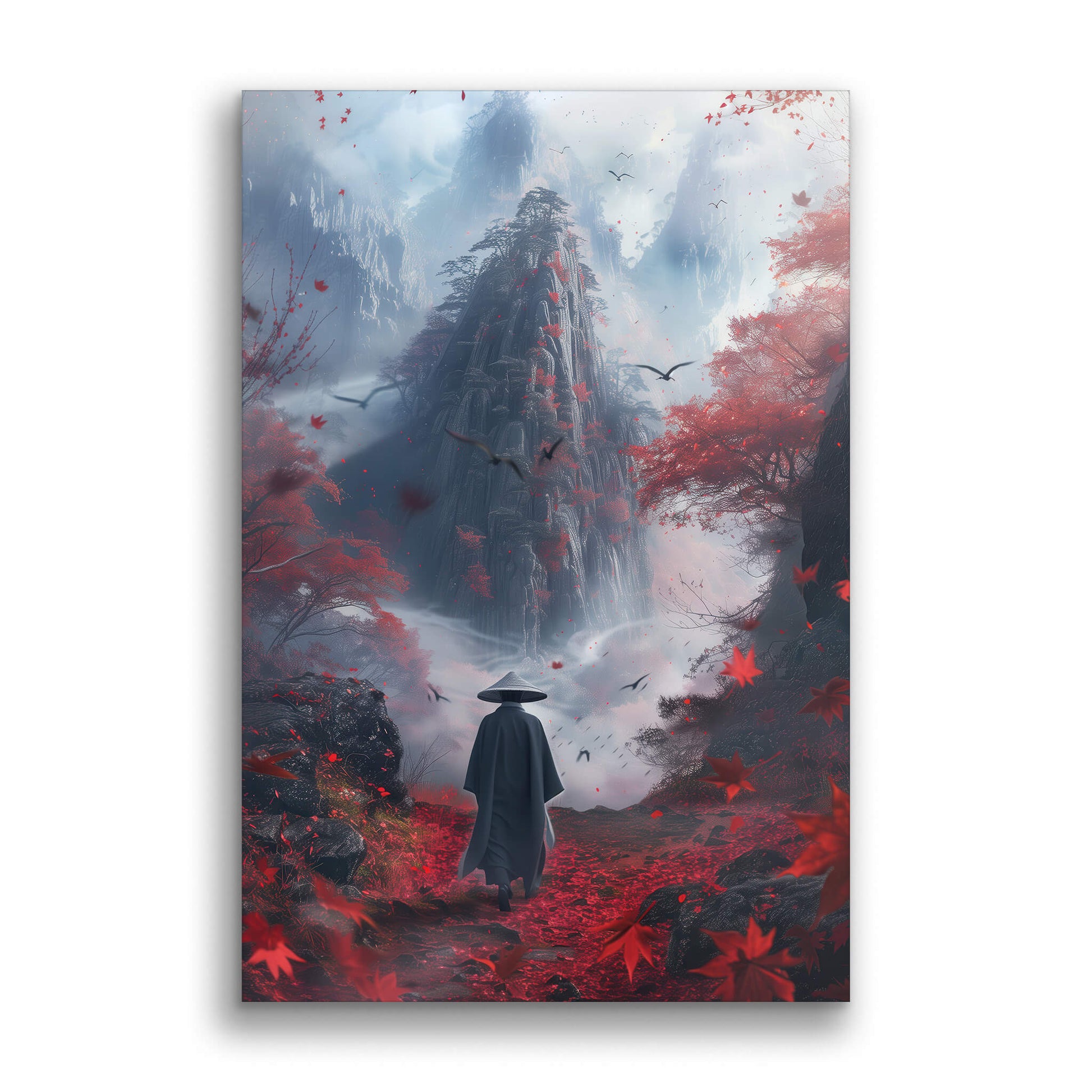 Path of the Samurai-Wall Art AI