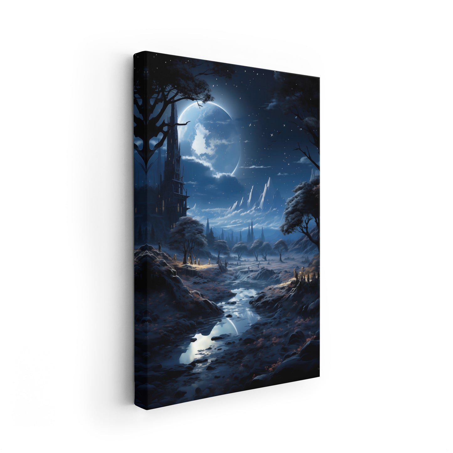 Whispering Night - Zeitlose Landschaft Bilder auf Leinwand