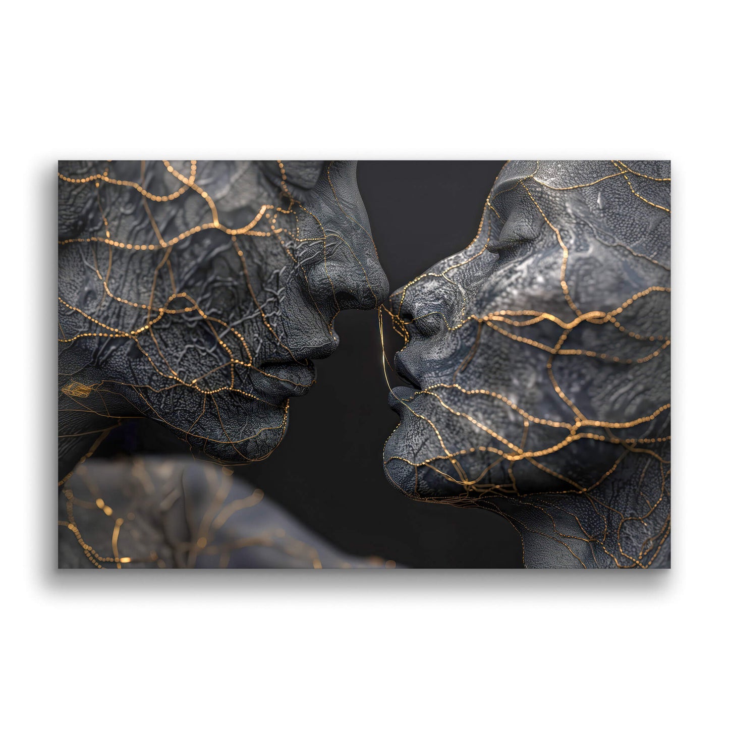 Entwined Souls-Wall Art AI