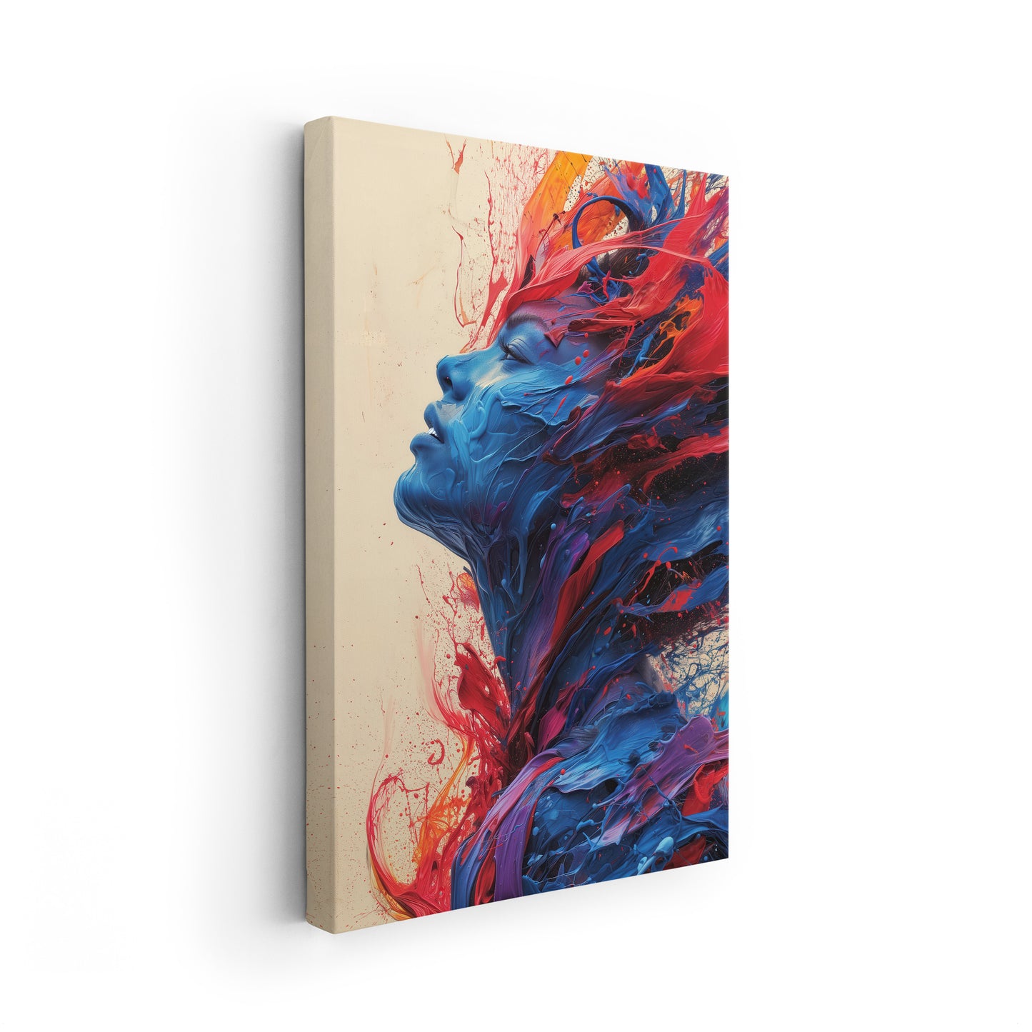 Aura of Chroma - bunte Kunst auf hochwertiger Leinwand