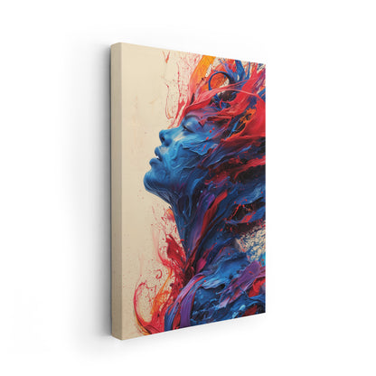 Aura of Chroma - bunte Kunst auf hochwertiger Leinwand