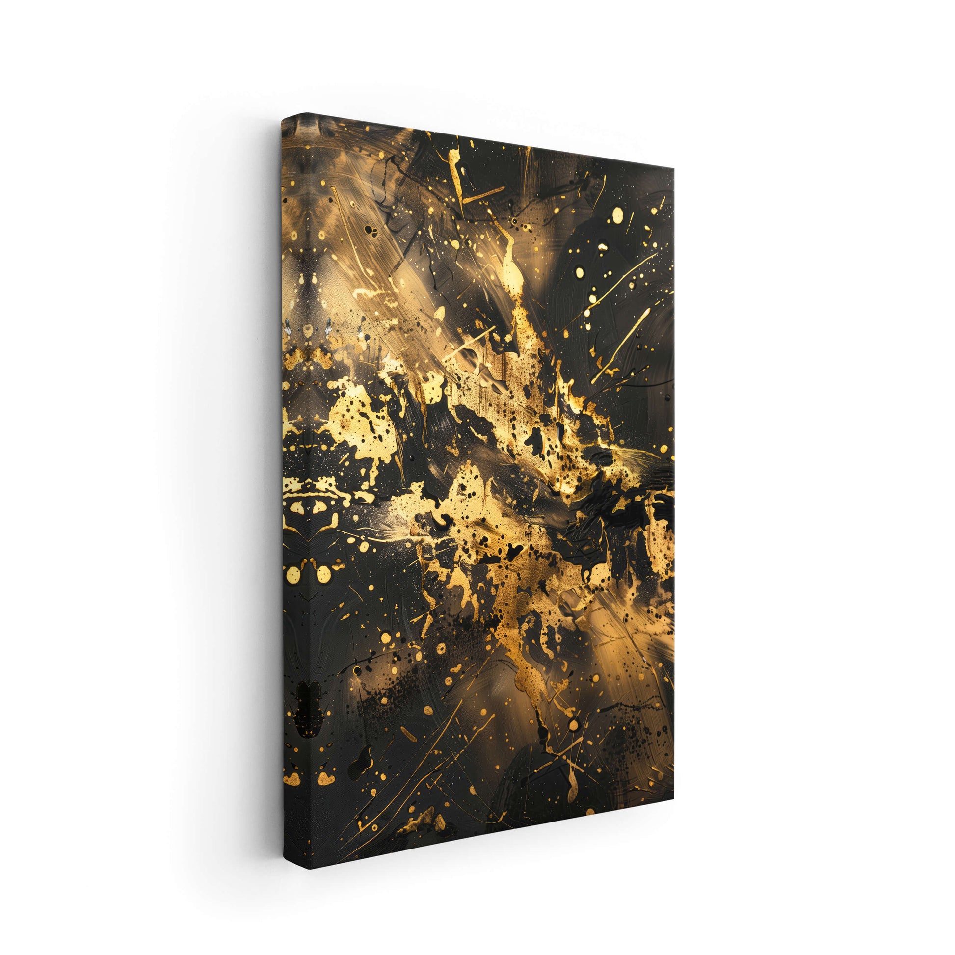 Golden Impressions - Wandbild in moderner Wohnumgebung