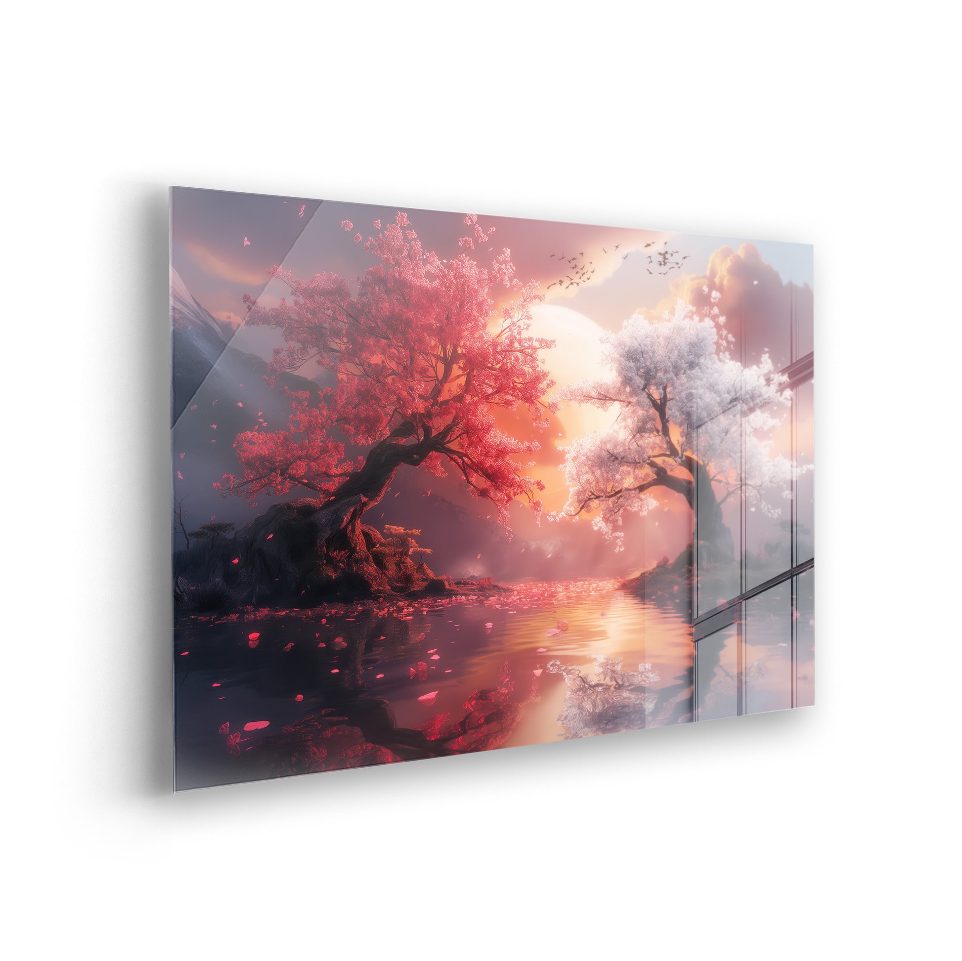 Yin and Yang of Nature - Asiatische Kunst auf Acrylglas